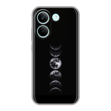 Силиконовый чехол на Poco X8 Pro с принтом женский
