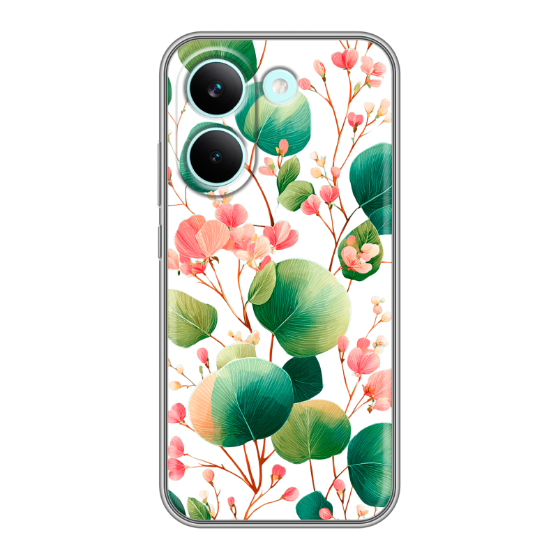 Силиконовый чехол на Poco X8 Pro с принтом женский Силиконовый чехол на Poco X8 Pro с принтом женский