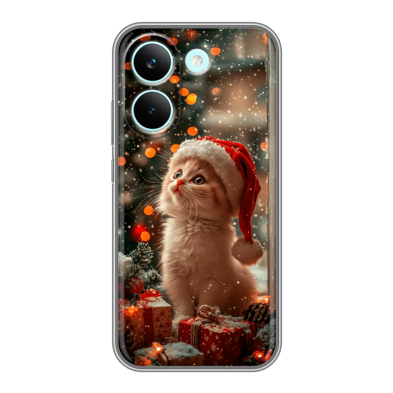 Силиконовый чехол на Poco X8 Pro с принтом Новый год Силиконовый чехол на Poco X8 Pro с принтом Новый год