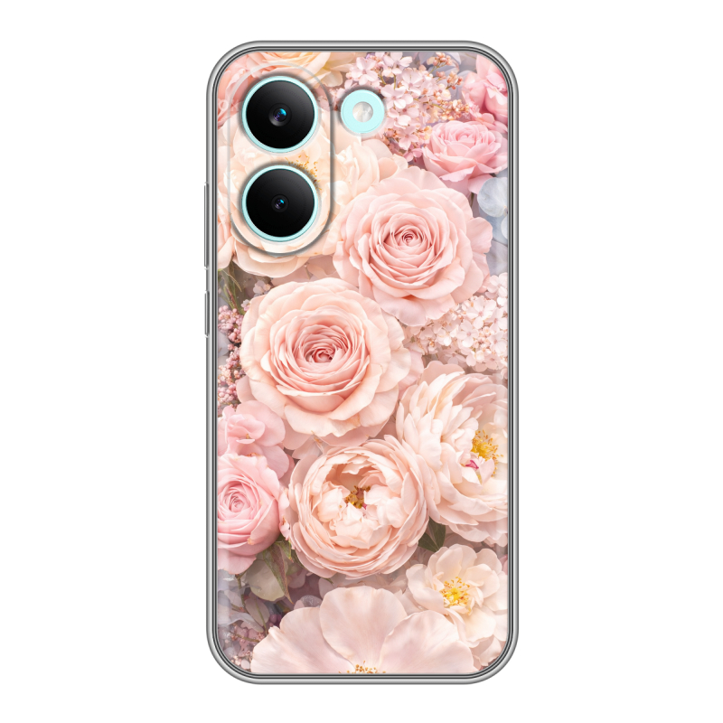 Силиконовый чехол на Poco X8 Pro с принтом женский Силиконовый чехол на Poco X8 Pro с принтом женский