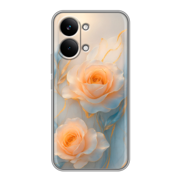 Силиконовый чехол на Poco X8 Pro Max с принтом Женский