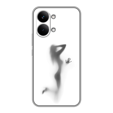 Силиконовый чехол на Poco X8 Pro Max с принтом Силуэт Силиконовый чехол на Poco X8 Pro Max с принтом Силуэт