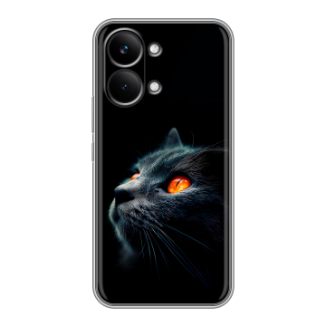 Силиконовый чехол на Poco X8 Pro Max с принтом милый котик Силиконовый чехол на Poco X8 Pro Max с принтом милый котик