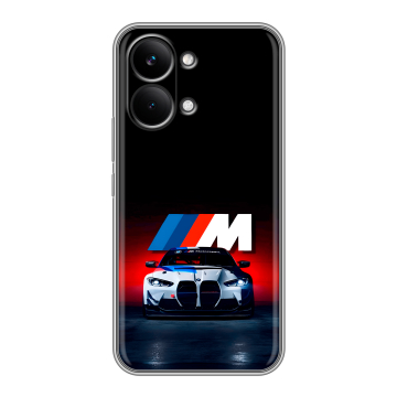 Силиконовый чехол на Poco X8 Pro Max с принтом БМВ BMW Силиконовый чехол на Poco X8 Pro Max с принтом БМВ BMW