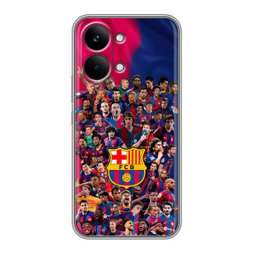 Силиконовый чехол на Poco X8 Pro Max с принтом Барселона Barcelona Силиконовый чехол на Poco X8 Pro Max с принтом Барселона Barcelona
