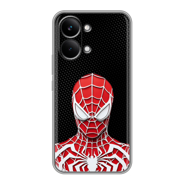 Силиконовый чехол на Poco X8 Pro Max с принтом человек паук spiderman Силиконовый чехол на Poco X8 Pro Max с принтом человек паук spiderman