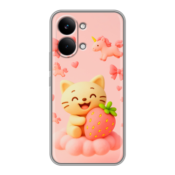 Силиконовый чехол на Poco X8 Pro Max с принтом для девочек Силиконовый чехол на Poco X8 Pro Max с принтом для девочек