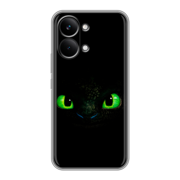 Силиконовый чехол на Poco X8 Pro Max с принтом Как приручить дракона Силиконовый чехол на Poco X8 Pro Max с принтом Как приручить дракона