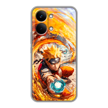 Силиконовый чехол на Poco X8 Pro Max с принтом Аниме Наруто Naruto
