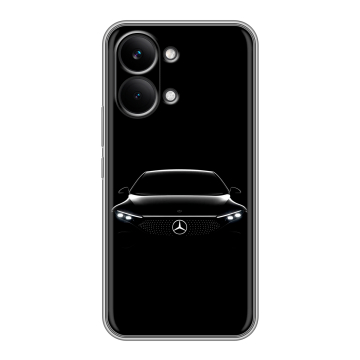 Силиконовый чехол на Poco X8 Pro Max с принтом Mercedes Мерседес Силиконовый чехол на Poco X8 Pro Max с принтом Mercedes Мерседес