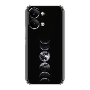 Силиконовый чехол на Poco X8 Pro Max с принтом женский