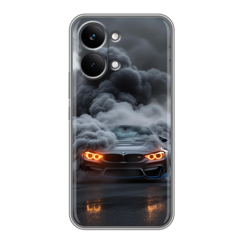 Силиконовый чехол на Poco X8 Pro Max с принтом BMW БМВ Силиконовый чехол на Poco X8 Pro Max с принтом BMW БМВ