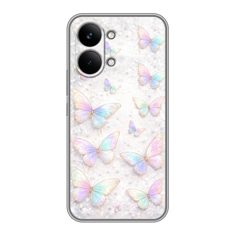 Силиконовый чехол на Poco X8 Pro Max с принтом женский Силиконовый чехол на Poco X8 Pro Max с принтом женский
