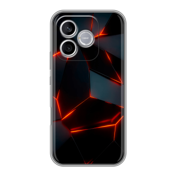 Силиконовый чехол на Honor 600 Lite с принтом Яркие абстракции Силиконовый чехол на Honor 600 Lite с принтом Яркие абстракции