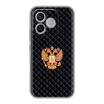 Силиконовый чехол на Honor 600 Lite с принтом Герб России принт Силиконовый чехол на Honor 600 Lite с принтом Герб России принт