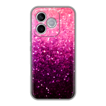 Силиконовый чехол на Honor 600 Lite с принтом Блестки