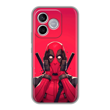 Силиконовый чехол на Honor 600 Lite с принтом Дедпул Deadpool Силиконовый чехол на Honor 600 Lite с принтом Дедпул Deadpool