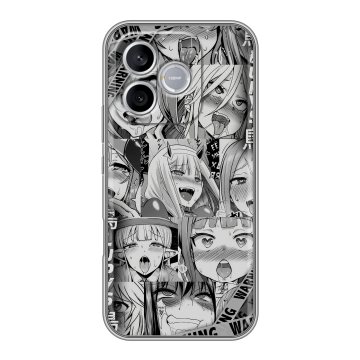 Силиконовый чехол на Honor 600 Lite с принтом Ahegao Ахегао Аниме Силиконовый чехол на Honor 600 Lite с принтом Ahegao Ахегао Аниме