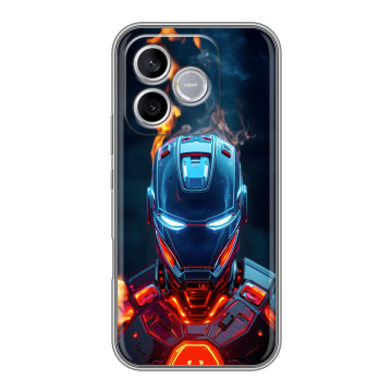 Силиконовый чехол на Honor 600 Lite с принтом IronMan Железный человек Силиконовый чехол на Honor 600 Lite с принтом IronMan Железный человек