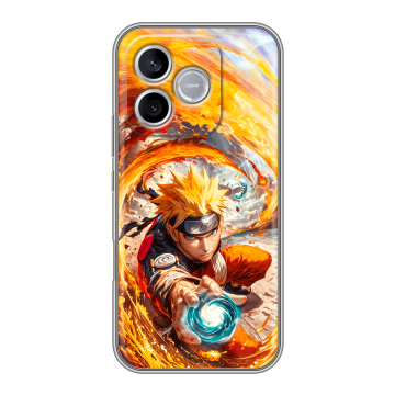 Силиконовый чехол на Honor 600 Lite с принтом Аниме Наруто Naruto