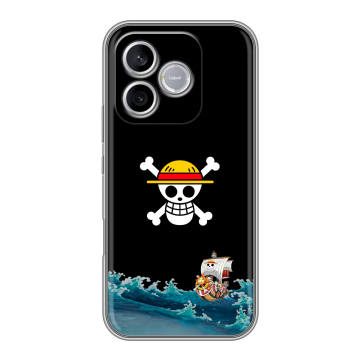 Силиконовый чехол на Honor 600 Lite с принтом One Piece Ван Пис