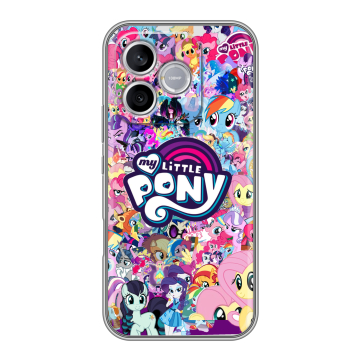 Силиконовый чехол на Honor 600 Lite с принтом My little pony Дружба чудо