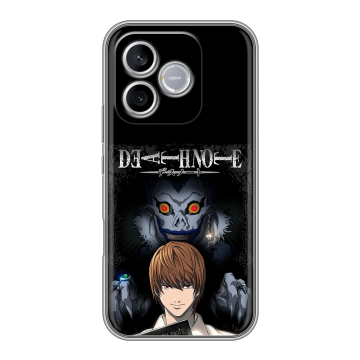 Силиконовый чехол на Honor 600 Lite с принтом Death note Тетрадь смерти Силиконовый чехол на Honor 600 Lite с принтом Death note Тетрадь смерти