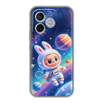 Силиконовый чехол на Honor 600 Lite с принтом Labubu Лабубу