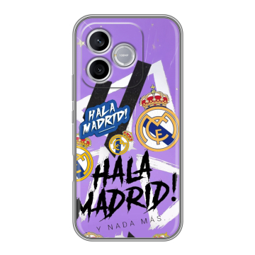 Силиконовый чехол на Honor 600 Lite с принтом Real Madrid Реал Мадрид