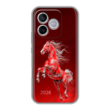 Силиконовый чехол на Honor 600 Lite с принтом Новый год Силиконовый чехол на Honor 600 Lite с принтом Новый год