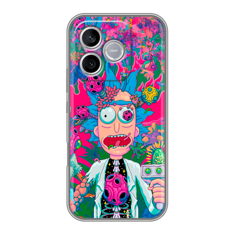 Силиконовый чехол на Honor 600 Lite с принтом Рик и Морти Rick Morty Силиконовый чехол на Honor 600 Lite с принтом Рик и Морти Rick Morty
