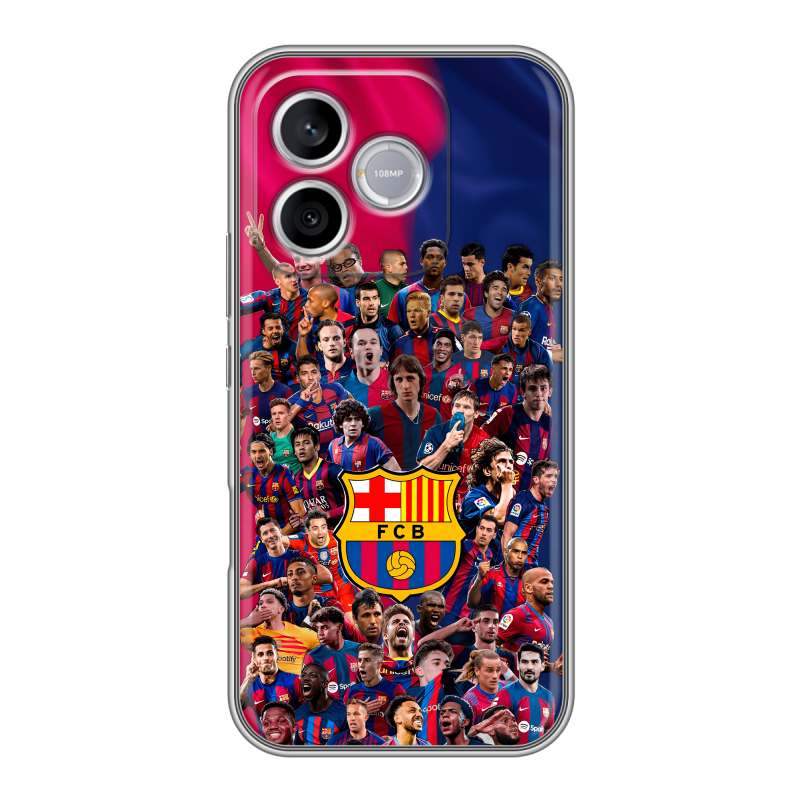 Силиконовый чехол на Honor 600 Lite с принтом Барселона Barcelona Силиконовый чехол на Honor 600 Lite с принтом Барселона Barcelona