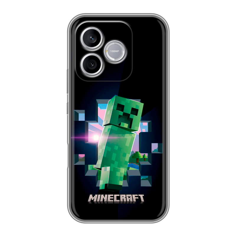 Силиконовый чехол на Honor 600 Lite с принтом Майнкрафт Minecraft Силиконовый чехол на Honor 600 Lite с принтом Майнкрафт Minecraft