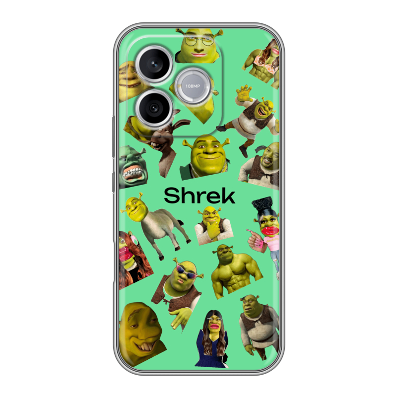 Силиконовый чехол на Honor 600 Lite с принтом Шрек Shrek Силиконовый чехол на Honor 600 Lite с принтом Шрек Shrek