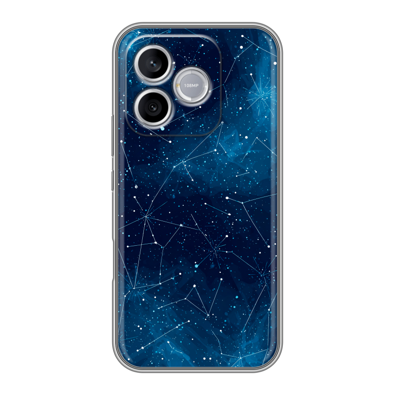 Силиконовый чехол на Honor 600 Lite с принтом Космос звезды Силиконовый чехол на Honor 600 Lite с принтом Космос звезды