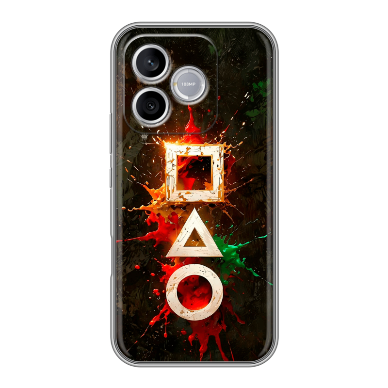 Силиконовый чехол на Honor 600 Lite с принтом Squid Game Игра кальмара Силиконовый чехол на Honor 600 Lite с принтом Squid Game Игра кальмара