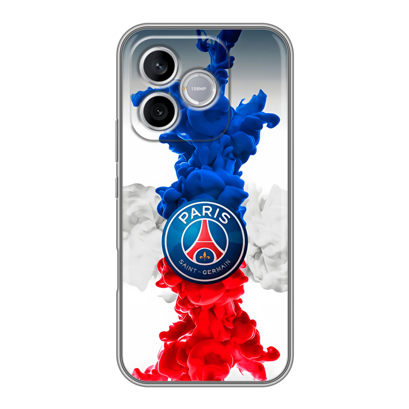 Силиконовый чехол на Honor 600 Lite с принтом PSG ПСЖ Силиконовый чехол на Honor 600 Lite с принтом PSG ПСЖ