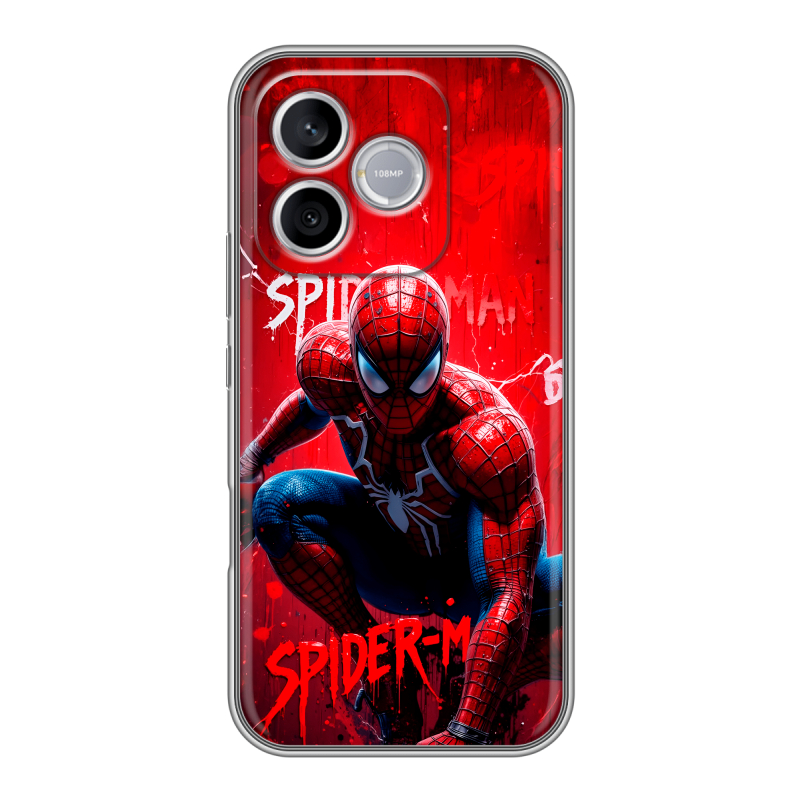 Силиконовый чехол на Honor 600 Lite с принтом Spiderman Человек паук Силиконовый чехол на Honor 600 Lite с принтом Spiderman Человек паук