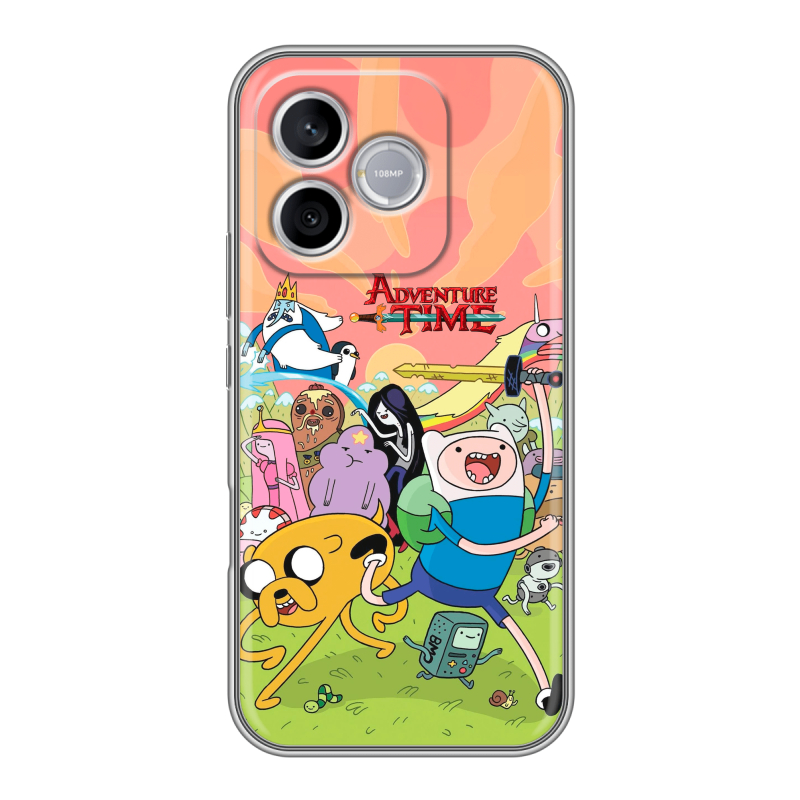 Силиконовый чехол на Honor 600 Lite с принтом Adventure time Время приключений Силиконовый чехол на Honor 600 Lite с принтом Adventure time Время приключений