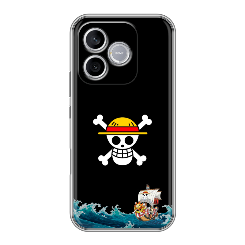 Силиконовый чехол на Honor 600 Lite с принтом One Piece Ван Пис Силиконовый чехол на Honor 600 Lite с принтом One Piece Ван Пис