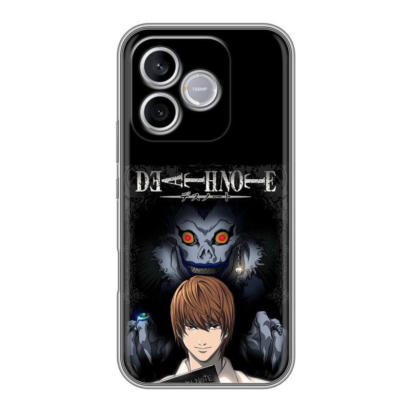 Силиконовый чехол на Honor 600 Lite с принтом Death note Тетрадь смерти Силиконовый чехол на Honor 600 Lite с принтом Death note Тетрадь смерти