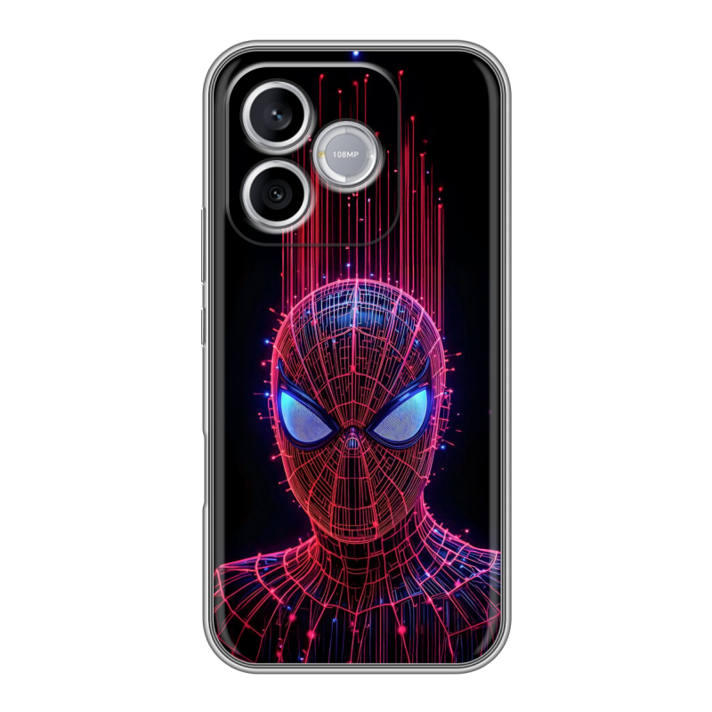 Силиконовый чехол на Honor 600 Lite с принтом Spiderman Человек паук Силиконовый чехол на Honor 600 Lite с принтом Spiderman Человек паук
