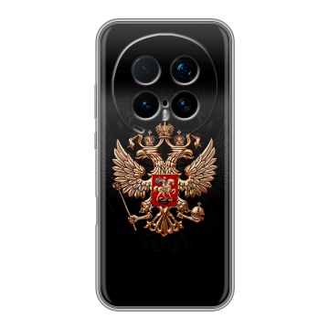 Силиконовый чехол на Honor Magic 8 Pro с принтом Герб России Силиконовый чехол на Honor Magic 8 Pro с принтом Герб России