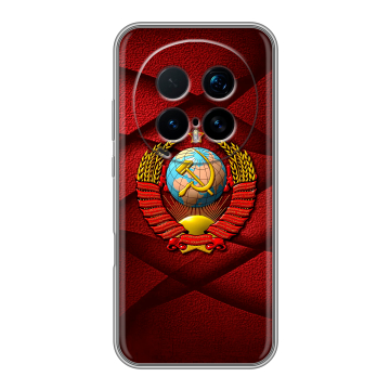 Силиконовый чехол на Honor Magic 8 Pro с принтом Герб СССР Силиконовый чехол на Honor Magic 8 Pro с принтом Герб СССР