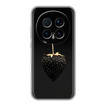 Силиконовый чехол на Honor Magic 8 Pro с принтом Черная клубника Силиконовый чехол на Honor Magic 8 Pro с принтом Черная клубника