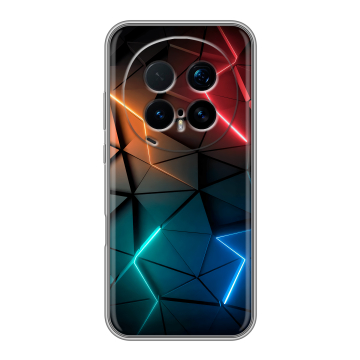 Силиконовый чехол на Honor Magic 8 Pro с принтом Абстракция неон Силиконовый чехол на Honor Magic 8 Pro с принтом Абстракция неон