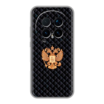 Силиконовый чехол на Honor Magic 8 Pro с принтом Герб России принт