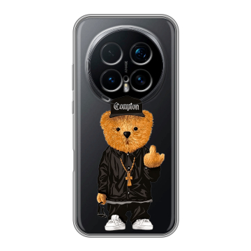 Силиконовый чехол на Honor Magic 8 Pro с принтом Мишка