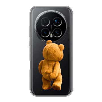 Силиконовый чехол на Honor Magic 8 Pro с принтом Медведь