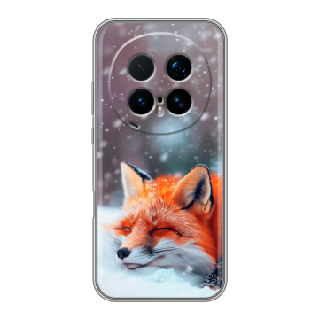 Силиконовый чехол на Honor Magic 8 Pro  с принтом лиса